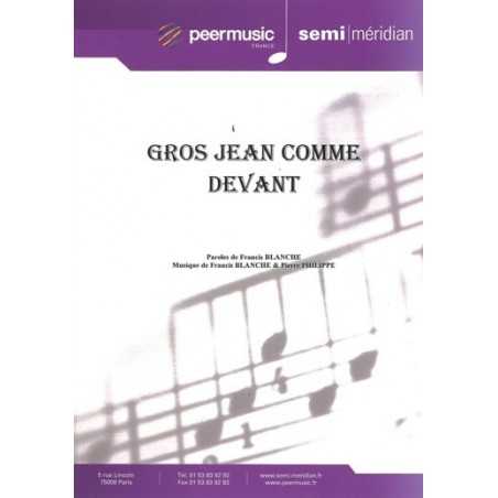 GROS JEAN COMME DEVANT