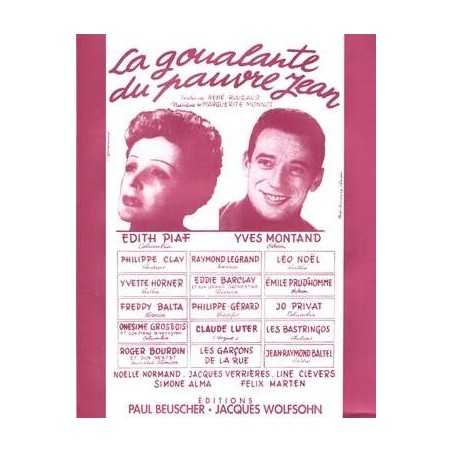 LA GOUALANTE DU PAUVRE JEAN