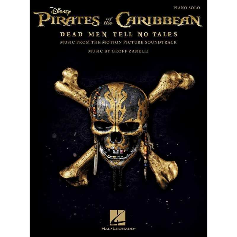Songbook PIRATES OF THE CARIBBEAN DEAD MEN TELL NO TALES Geoff Zanelli