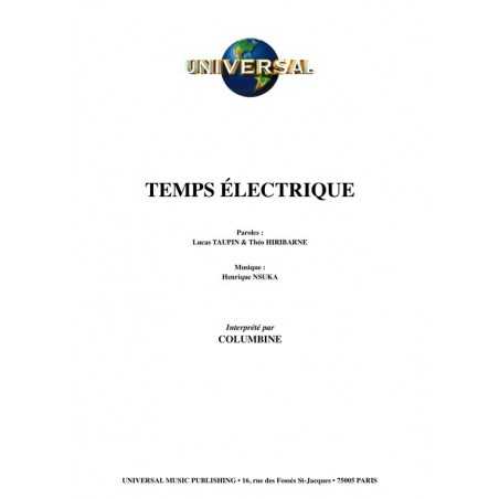TEMPS ÉLECTRIQUE