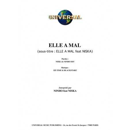 ELLE A MAL