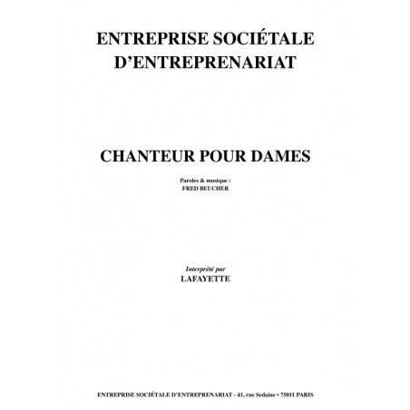 CHANTEUR POUR DAMES