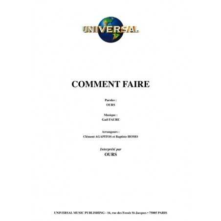COMMENT FAIRE