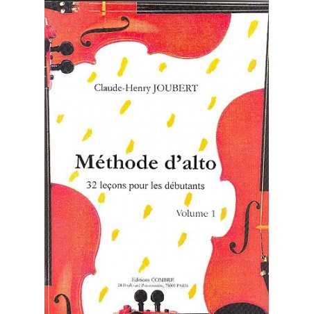 MÉTHODE D'ALTO VOLUME 1