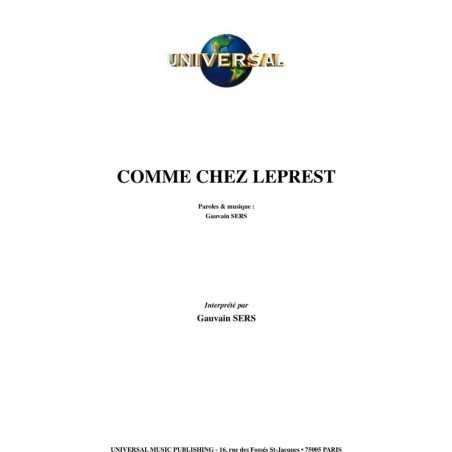 COMME CHEZ LEPREST