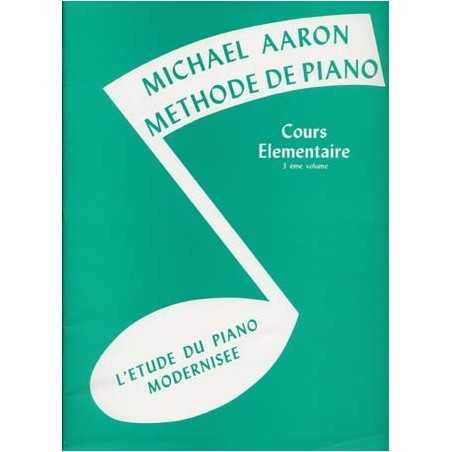 AARON - METHODE DE PIANO COURS ELEMENTAIRE Vol.3