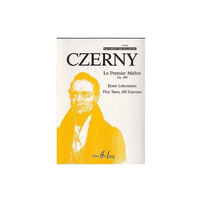 LE PREMIER MAÎTRE OP.599