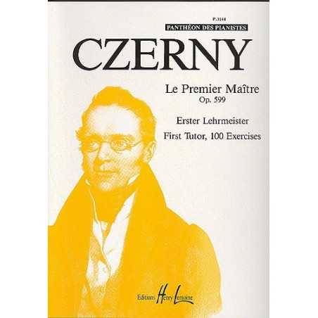 LE PREMIER MAÎTRE OP.599
