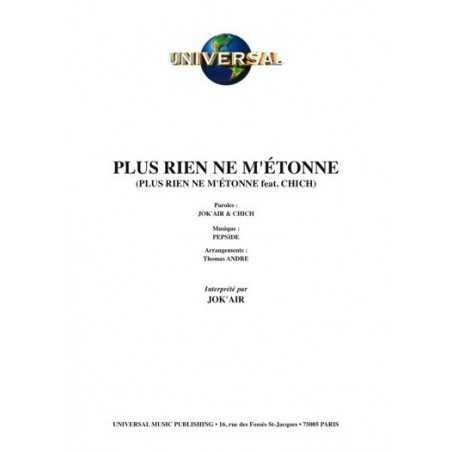 PLUS RIEN NE M'ÉTONNE