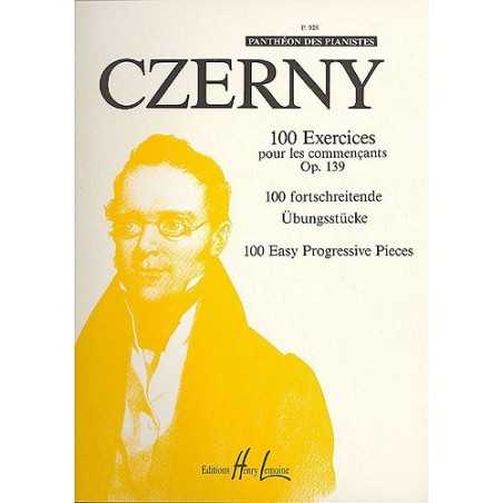 100 EXERCICES POUR LES COMMENÇANTS OP.139