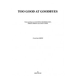 TOO GOOD AT GOODBYES