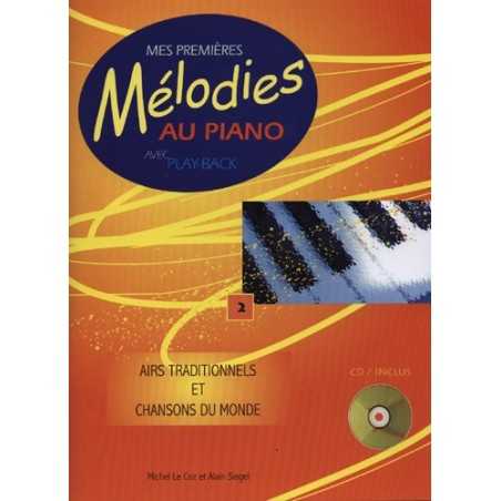 MES PREMIÈRES MÉLODIES AU PIANO VOL.2 - AIRS TRADITIONNELS (+CD)