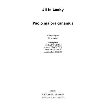 PAOLO MAJORA CANAMUS