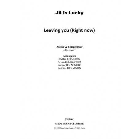 LEAVING YOU (RIGHT NOW)