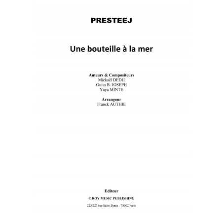 UNE BOUTEILLE À LA MER