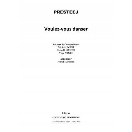 VOULEZ-VOUS DANSER