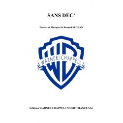 Partition SANS DEC' RENAUD PDF