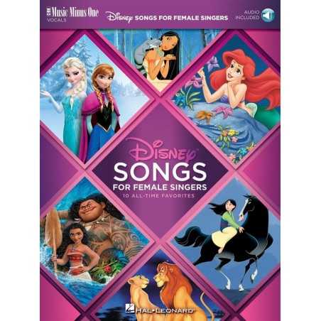 DISNEY SONGS FOR FEMALE SINGERS (+AUDIO EN LIGNE)