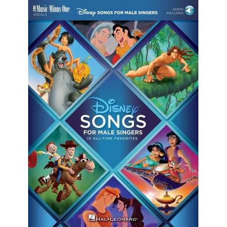 DISNEY SONGS FOR MALE SINGERS (+AUDIO EN LIGNE)