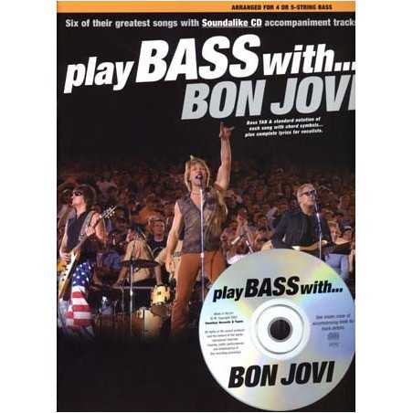 PLAY BASS WITH... BON JOVI (+CD)