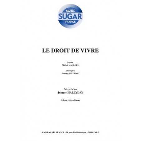 LE DROIT DE VIVRE