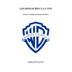 Partition LES DIMANCHES À LA CON RENAUD PDF