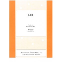 Sheet music LUI Anne-Marie David
