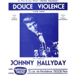 Partition DOUCE VIOLENCE Johnny Hallyday