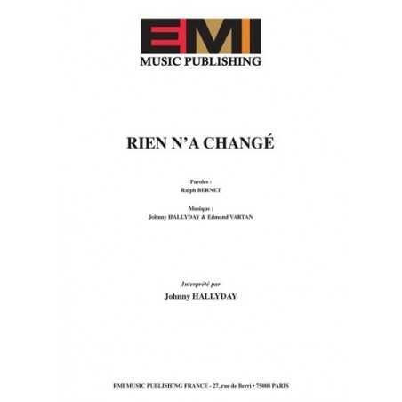 RIEN N'A CHANGÉ