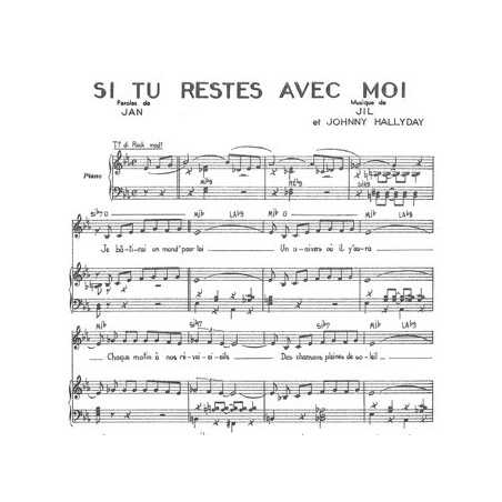 SI TU RESTES AVEC MOI