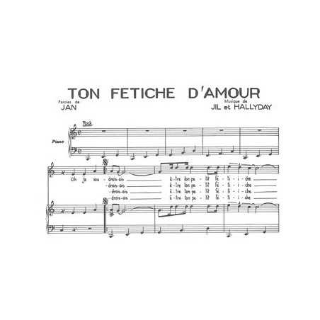 TON FÉTICHE D'AMOUR