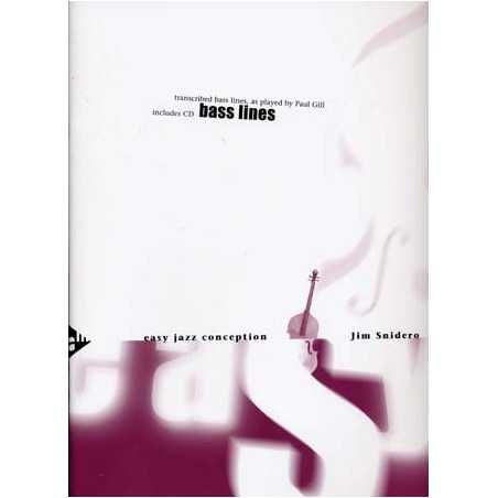 EASY JAZZ CONCEPTION BASS LINES (+ CD)