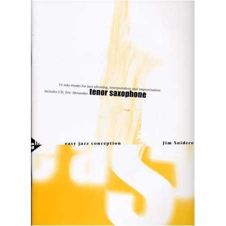 EASY JAZZ CONCEPTION TENOR SAX (+CD)