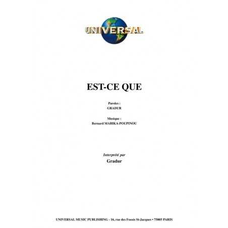 EST-CE QUE