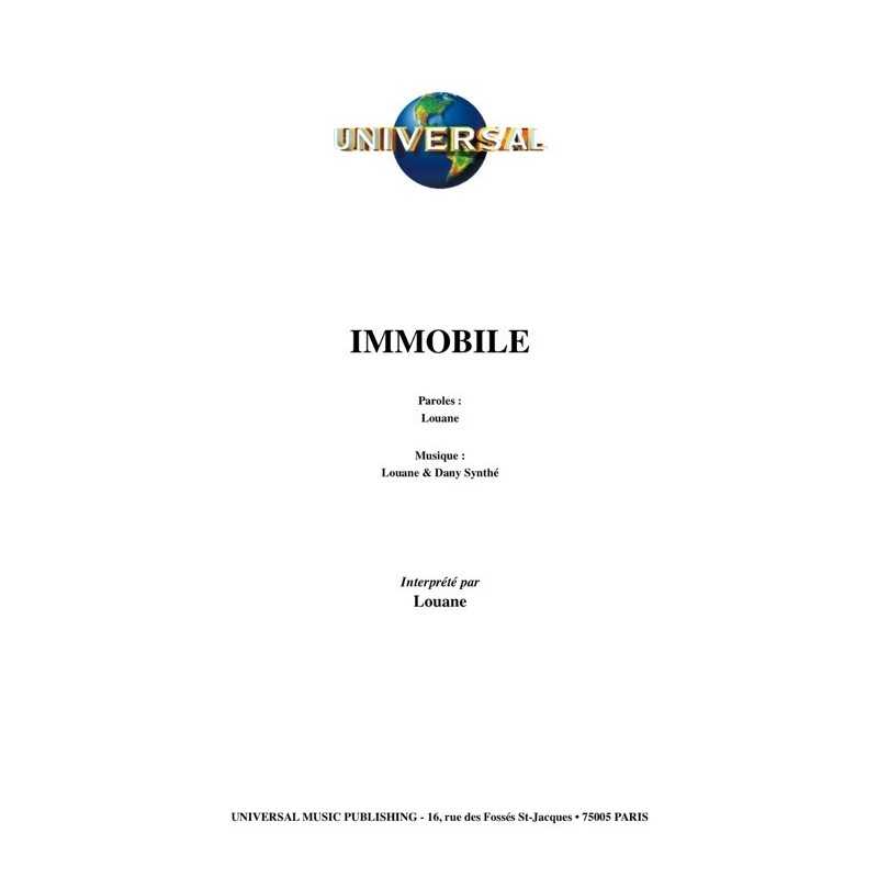Partition IMMOBILE LOUANE pdf