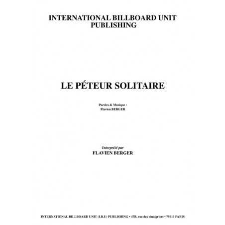 LE PÉTEUR SOLITAIRE