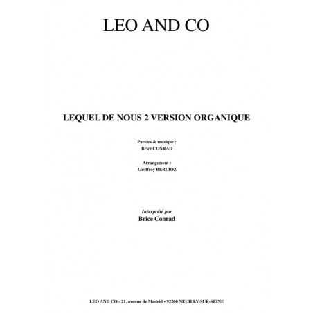 LEQUEL DE NOUS 2 VERSION ORGANIQUE