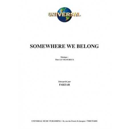 SOMEWHERE WE BELONG
