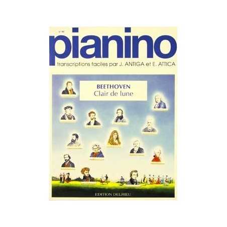 PIANINO 40 : CLAIR DE LUNE
