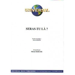 Partition SERAS TU LÀ Michel Berger
