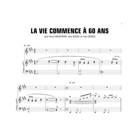 LA VIE COMMENCE À 60 ANS
