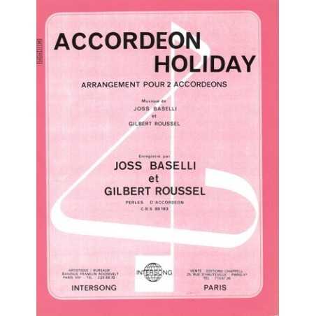 ACCORDÉON HOLIDAY (ARRANGEMENT 2 ACCORDÉONS)