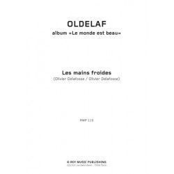 Sheet music LES MAINS FROIDES OLDELAF