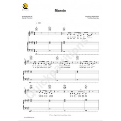 Sheet music BLONDE Louane