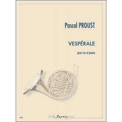 Partition VESPÉRALE Pascal Proust