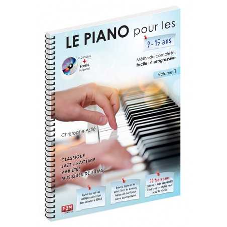 LE PIANO POUR LES 9-15 ANS (+CD)