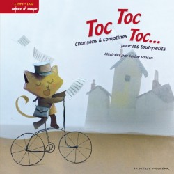 Livre-disque TOC TOC TOC Carine Sanson