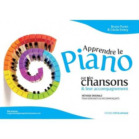 APPRENDRE LE PIANO PAR LES CHANSONS & LEUR ACCOMPAGNEMENT VOL.1
