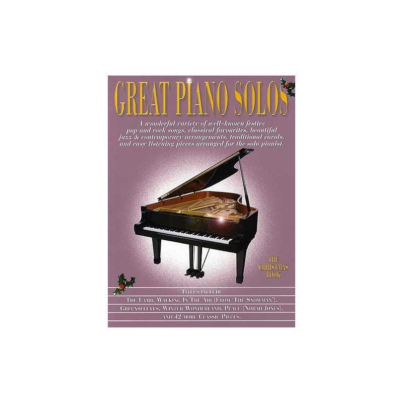 GREAT PIANO SOLOS THE CHRISTMAS BOOK