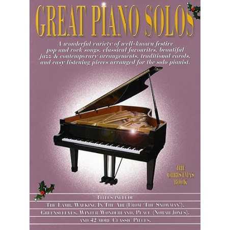 GREAT PIANO SOLOS - THE CHRISTMAS BOOK